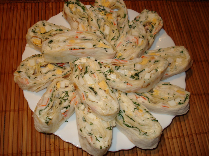 рецепты приготовления закусок из лаваша